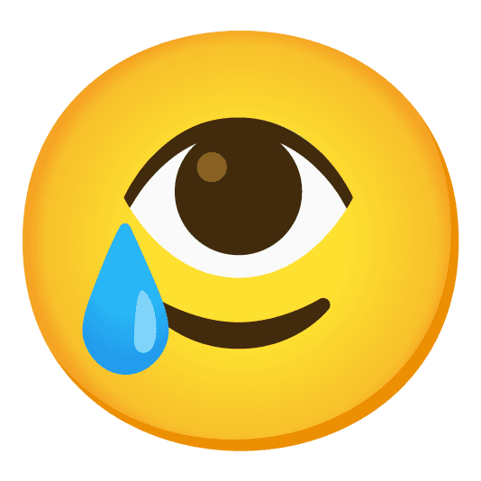 Combined Emoji - 1f441-fe0f-1f972