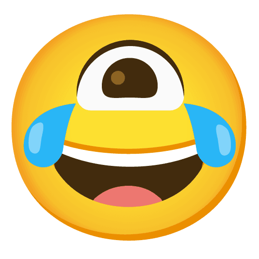 Combined Emoji - 1f441-fe0f-1f602