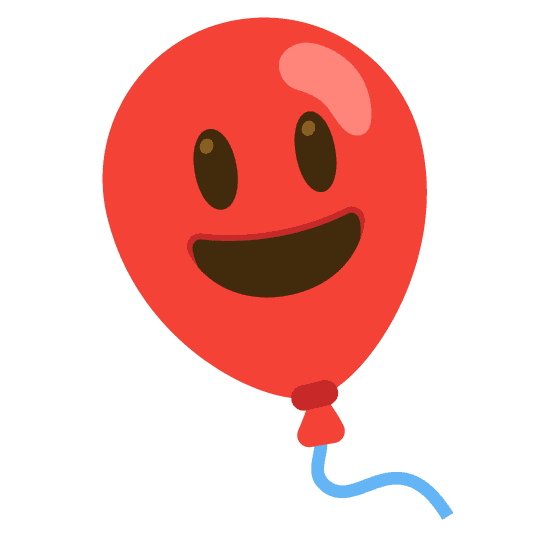 Combined Emoji - 1f388-1f603