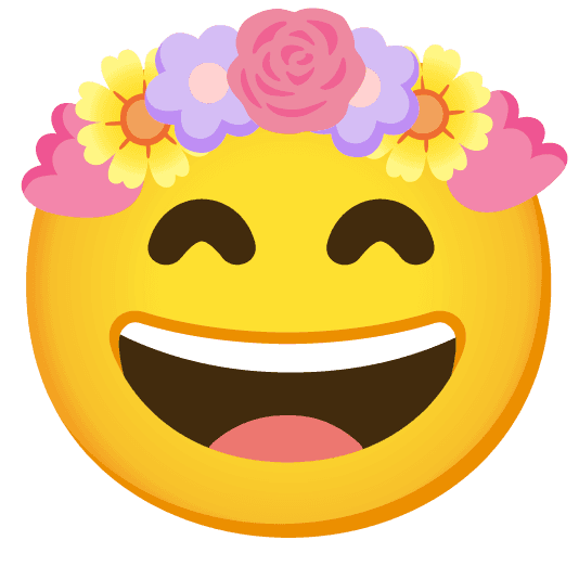 Combined Emoji - 1f337-1f604