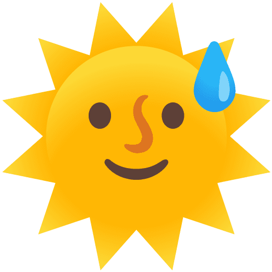 Combined Emoji - 1f31e-1f605