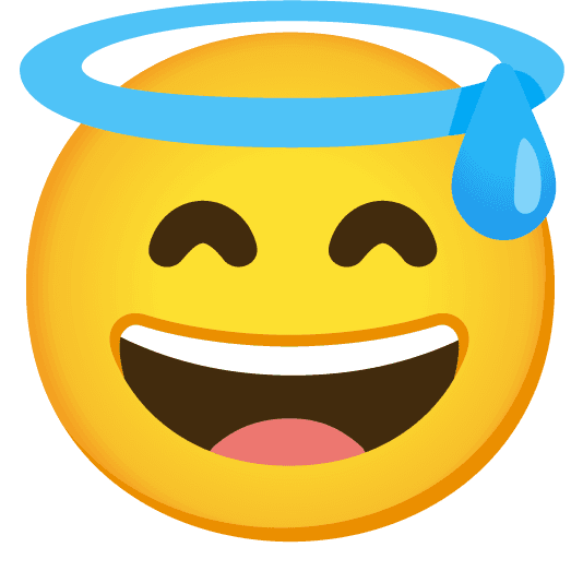 Combined Emoji - 1f605-1f607