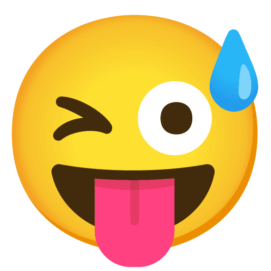 Combined Emoji - 1f605-1f61c