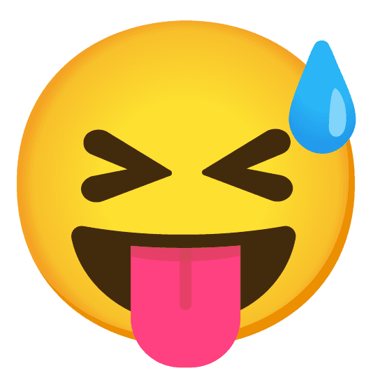 Combined Emoji - 1f605-1f61d