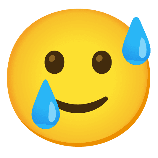 Combined Emoji - 1f605-1f972