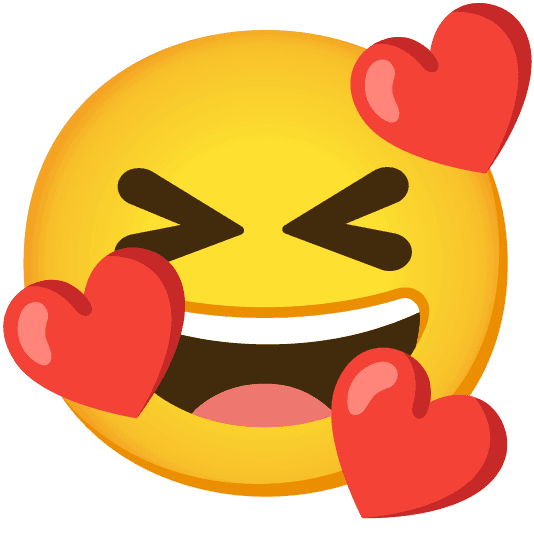 Combined Emoji - 1f606-1f970