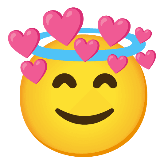 Combined Emoji - 1f498-1f607