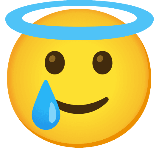 Combined Emoji - 1f607-1f972