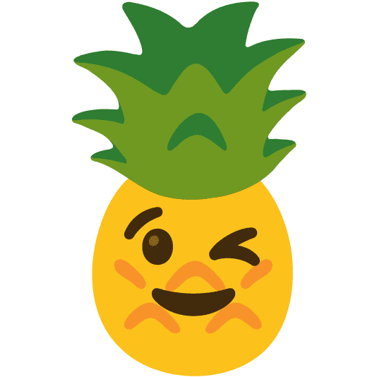 Combined Emoji - 1f34d-1f609