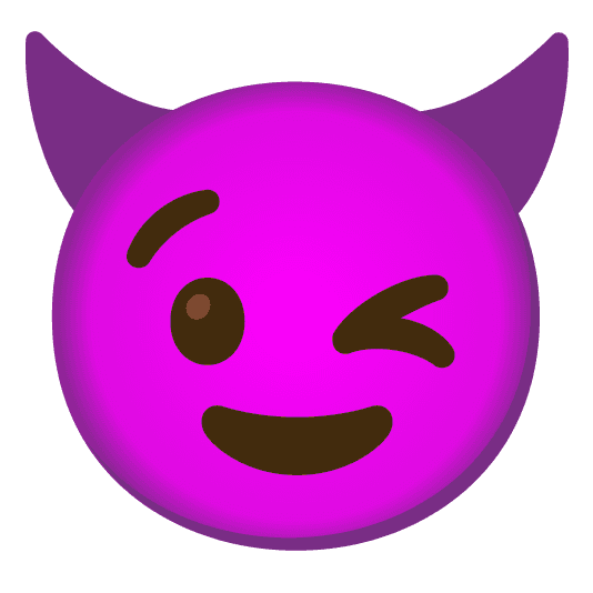 Combined Emoji - 1f608-1f609