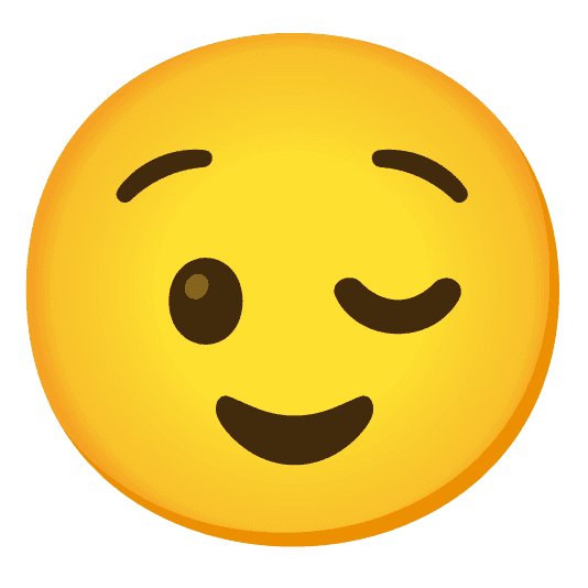 Combined Emoji - 1f609-1f60c