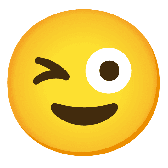 Combined Emoji - 1f609-1f61c