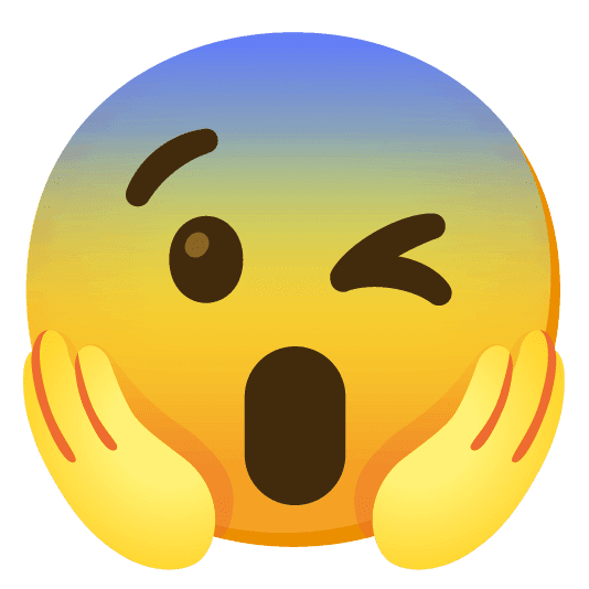 Combined Emoji - 1f609-1f631