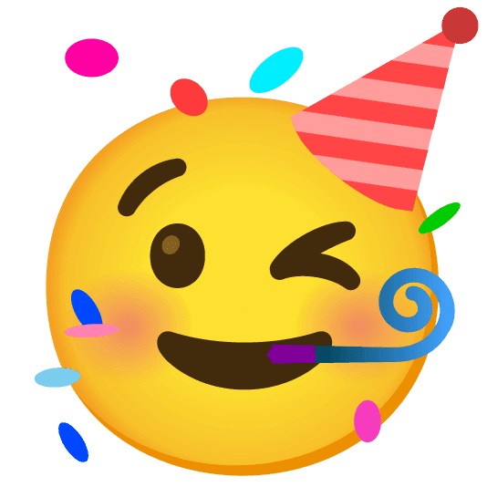 Combined Emoji - 1f609-1f973