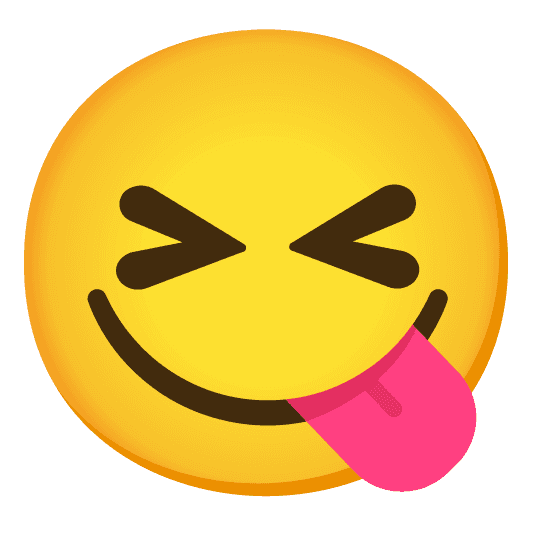 Combined Emoji - 1f60b-1f61d