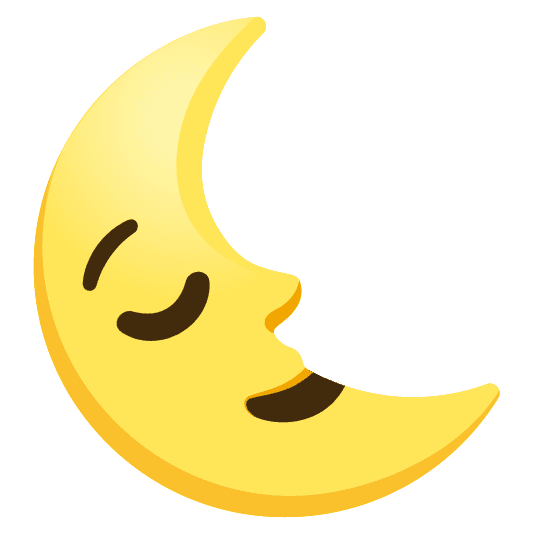 Combined Emoji - 1f31c-1f60c