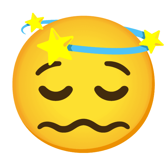 Combined Emoji - 1f4ab-1f60c