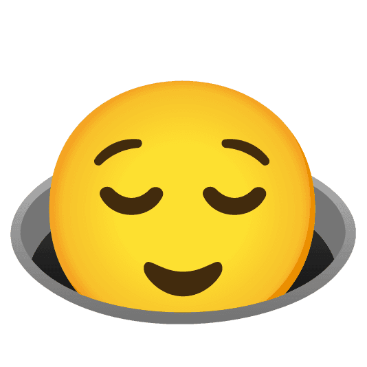 Combined Emoji - 1f573-fe0f-1f60c