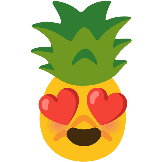 Combined Emoji - 1f34d-1f60d