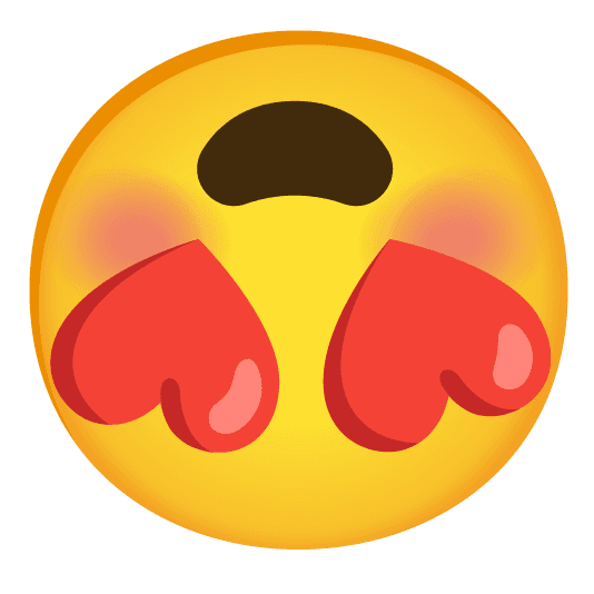 Combined Emoji - 1f60d-1f643