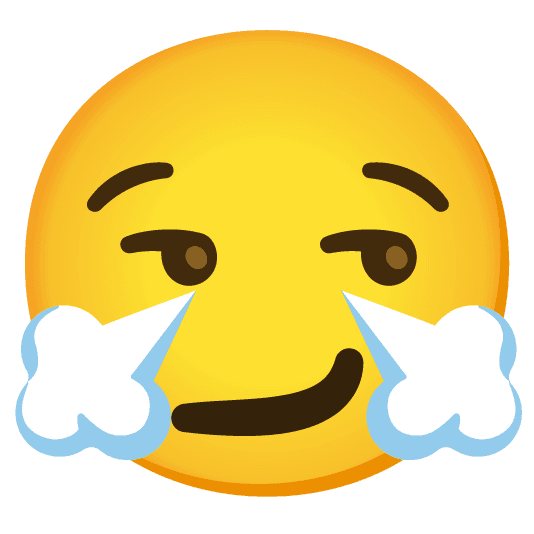 Combined Emoji - 1f60f-1f624