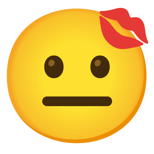 Combined Emoji - 1f48b-1f610