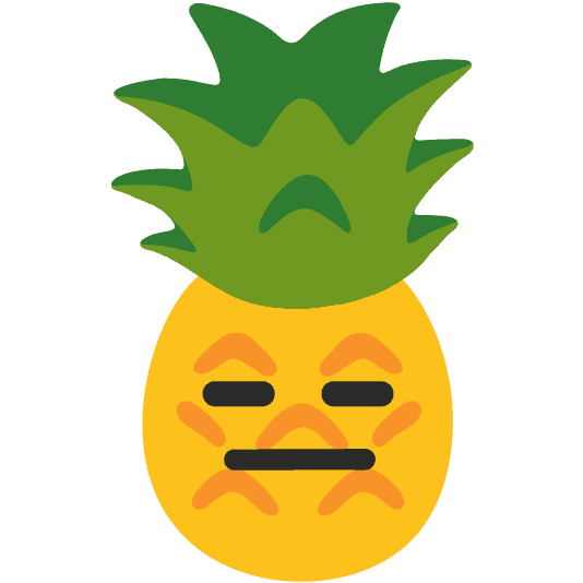 Combined Emoji - 1f34d-1f611