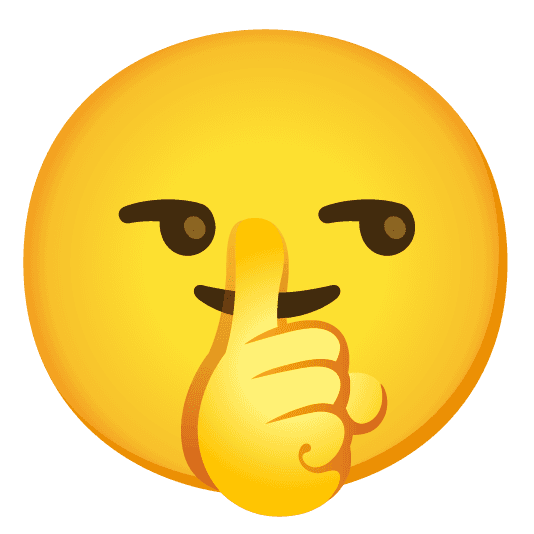 Combined Emoji - 1f612-1f92b