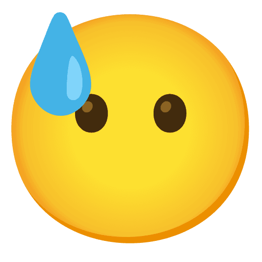 Combined Emoji - 1f613-1f636