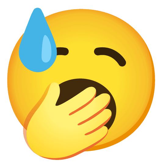 Combined Emoji - 1f613-1f971