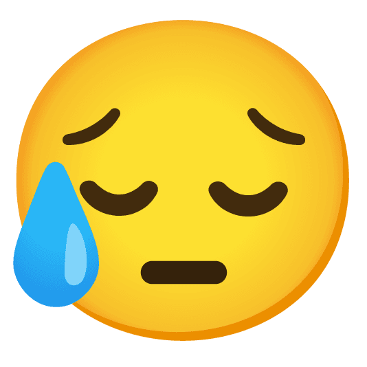 Combined Emoji - 1f614-1f625