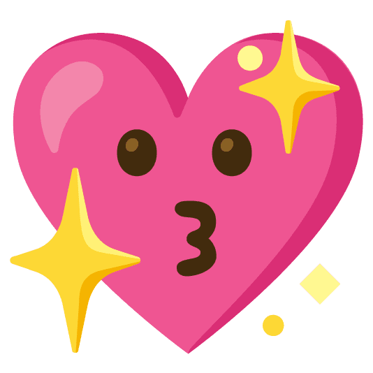 Combined Emoji - 1f496-1f617