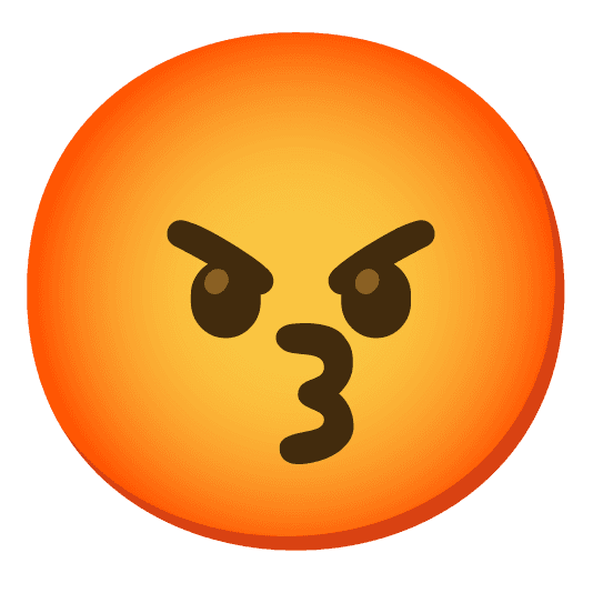 Combined Emoji - 1f617-1f621