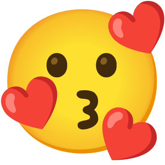 Combined Emoji - 1f617-1f970