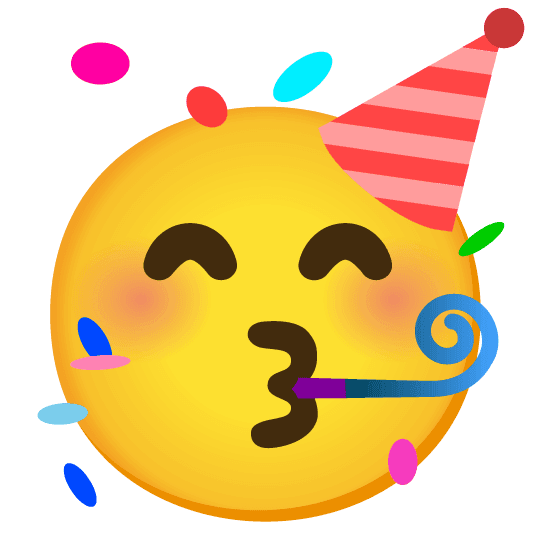 Combined Emoji - 1f617-1f973