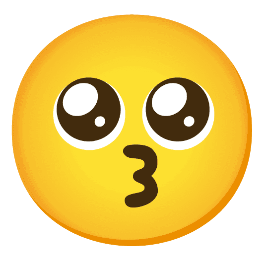 Combined Emoji - 1f617-1f97a