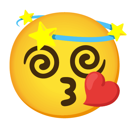 Combined Emoji - 1f4ab-1f618