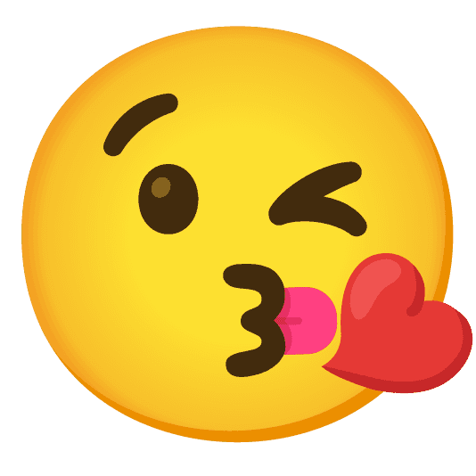 Combined Emoji - 1f618-1f61b