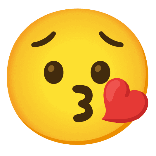 Combined Emoji - 1f618-1f61f