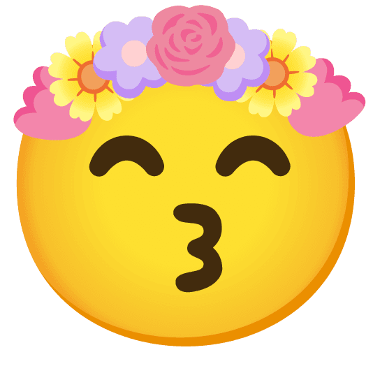 Combined Emoji - 1f337-1f619