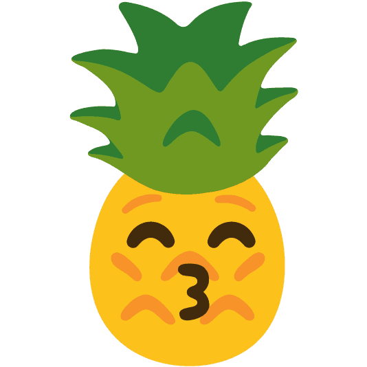 Combined Emoji - 1f34d-1f619