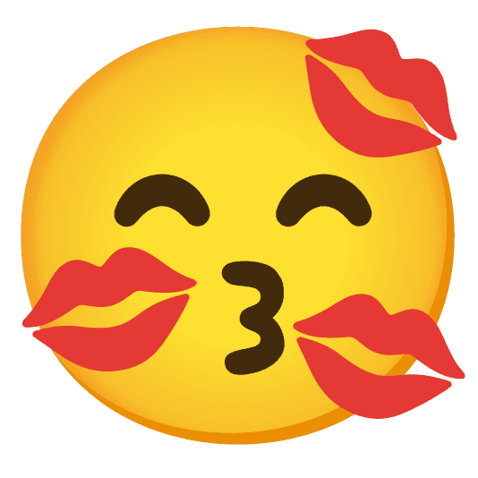 Combined Emoji - 1f48b-1f619