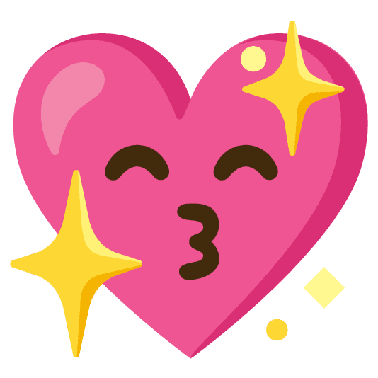 Combined Emoji - 1f496-1f619