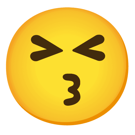 Combined Emoji - 1f616-1f619