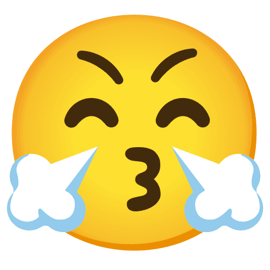 Combined Emoji - 1f619-1f624