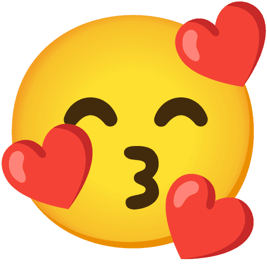 Combined Emoji - 1f619-1f970