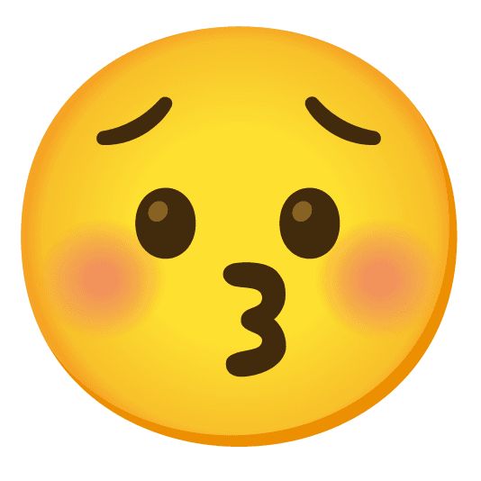 Combined Emoji - 1f61a-1f61f