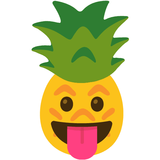 Combined Emoji - 1f34d-1f61b