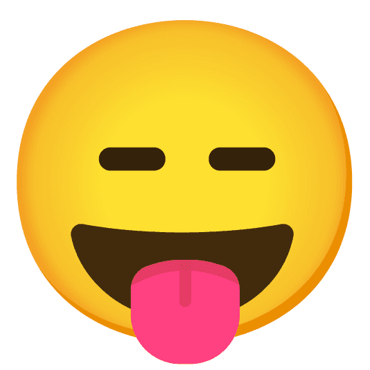 Combined Emoji - 1f611-1f61b