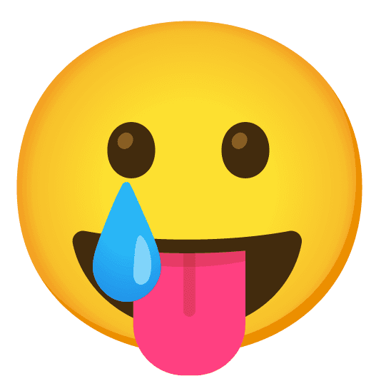 Combined Emoji - 1f61b-1f972